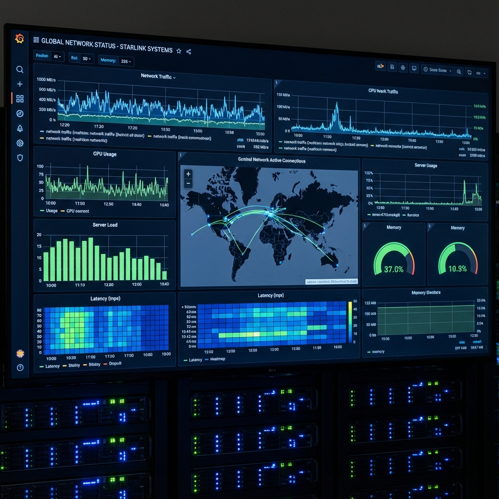 Global Network Status Telemetry Dashboard